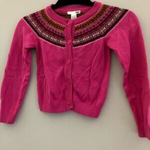 H&M Pink Patterned Women's Sweater